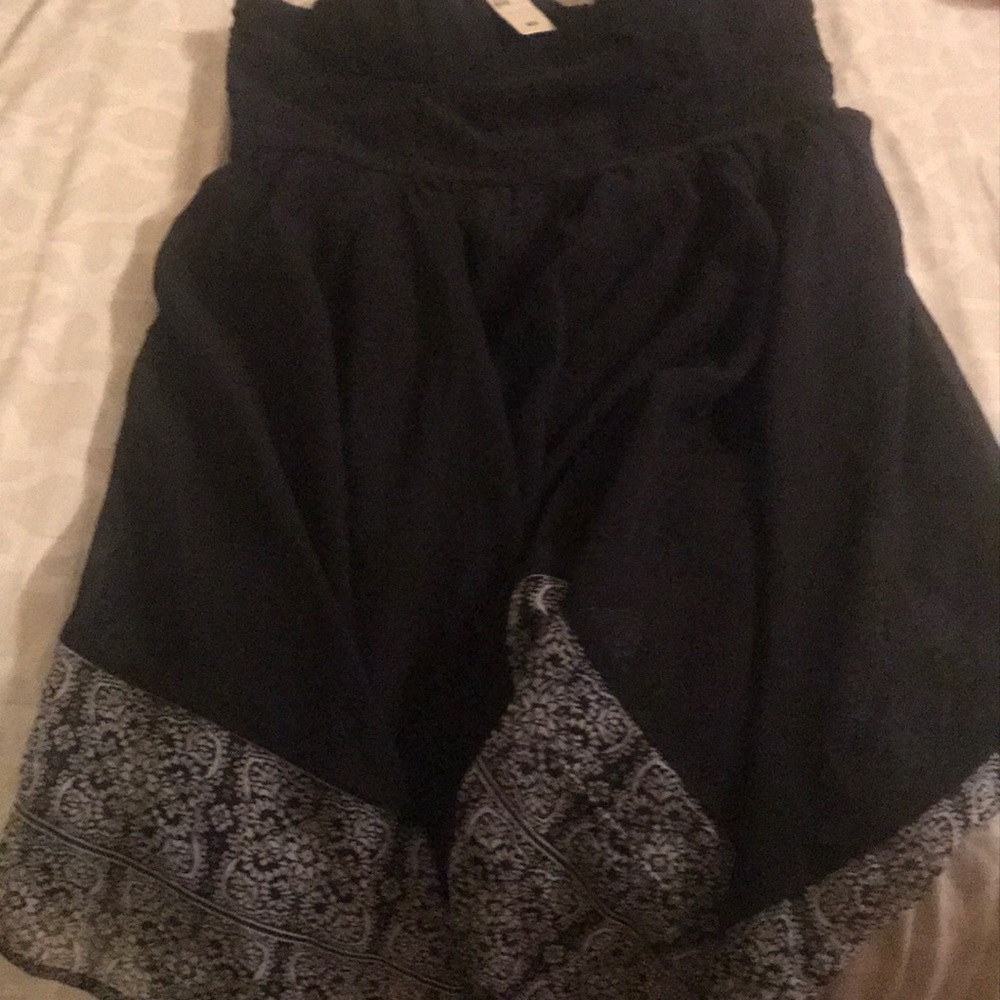 Sundress American eagle sm black and white